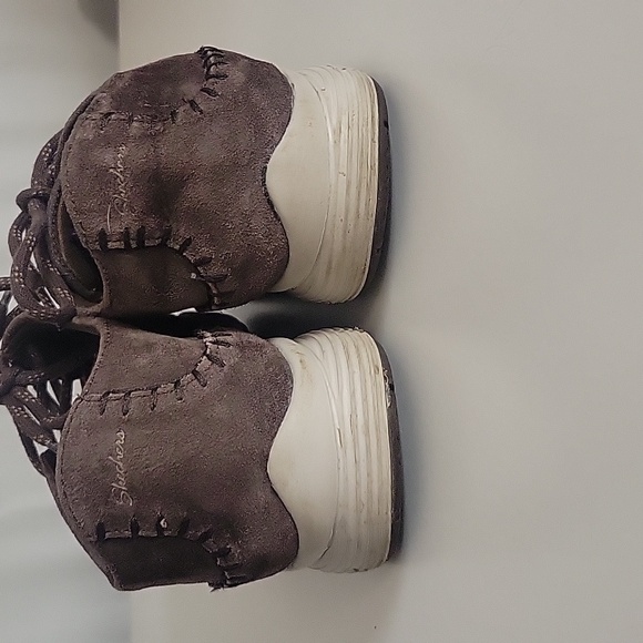 Women's Skechers Shoes Air-Cooled Memory Foam Size 8.5 brown - Picture 6 of 11